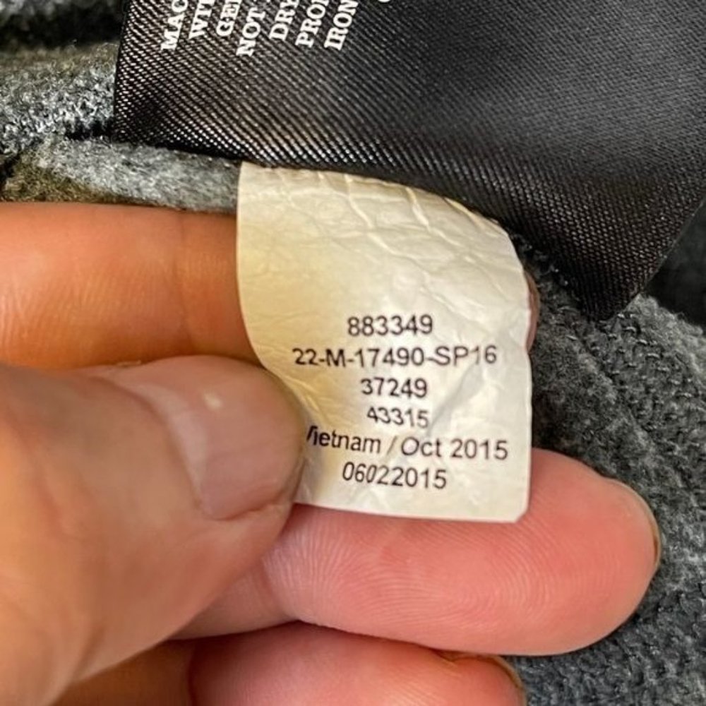 REI Co-Op 1/4 Zip Soft Gray Pullover Sweater Sz XL - Picture 5 of 6